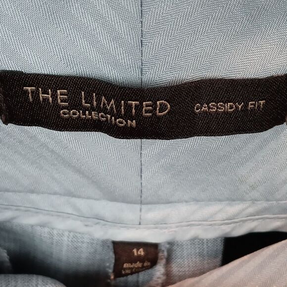 The Limited Collection Women Light Gray Wide Leg And Jacket Pantsuit sx L / 14 - Picture 11 of 16